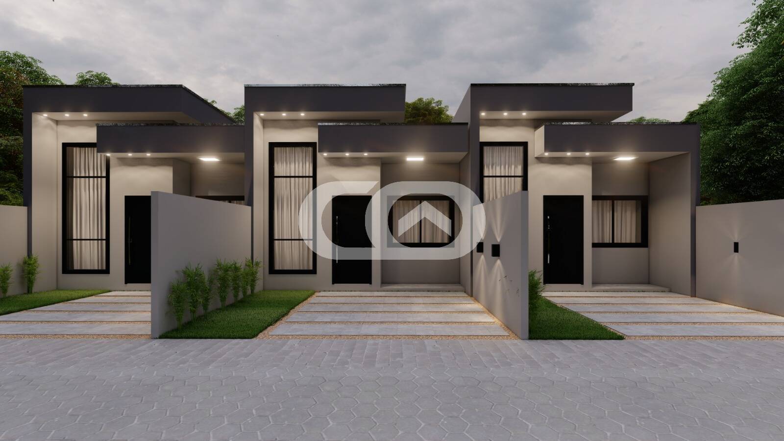 Casa, 3 quartos, 76 m² - Foto 1